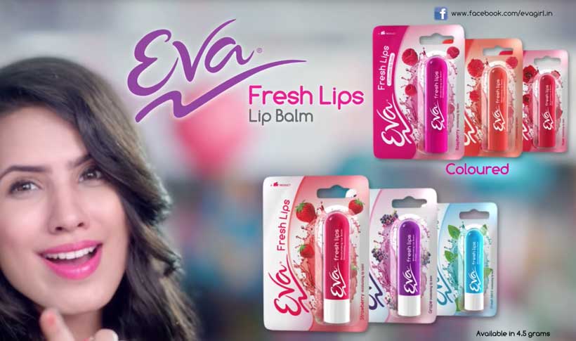 A revolution in the category of Deodorants – Eva launches mini-deos for those who are always on the go. Set foot in the lip-care industry with a range of chapsticks.